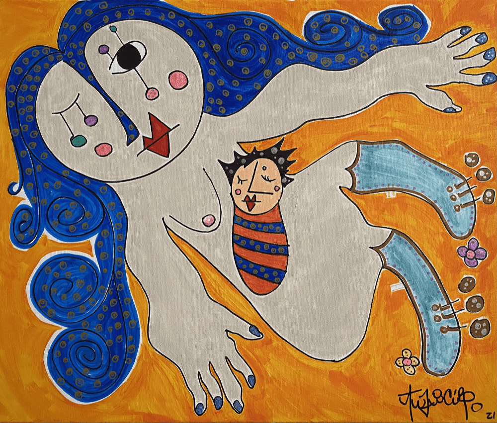 Quadro Maternidad by Julieth Calderón